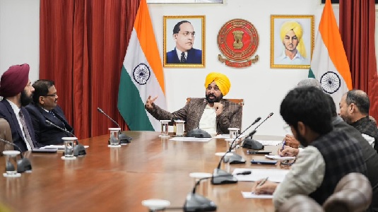 Bhagwant mann meeting