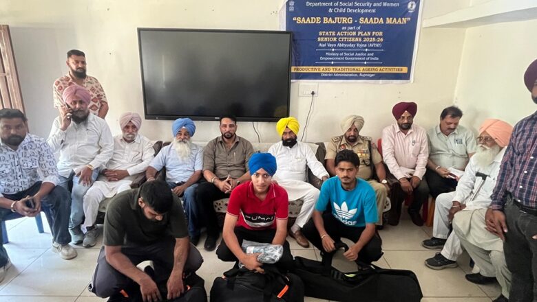 ਪੰਜਾਬ ਸਰਕਾਰ ਵਲੋਂ ਸੂਬੇ ਅੰਦਰ ਖੇਡ ਸਭਿਆਚਾਰ ਵਧਾਉਣ ਲਈ ਖੇਡ ਮੈਦਾਨ ਬਣਾਏ ਜਾ ਰਹੇ – ਡਾ. ਚਰਨਜੀਤ ਸਿੰਘ 