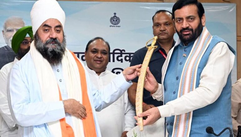 ਧਰਮ ਅਤੇ ਰਾਸ਼ਟਰ ਦੀ ਰੱਖਿਆ ਲਈ ਸਿੱਖ ਸਮਾਜ ਦੀਆਂ ਕੁਰਬਾਨੀਆਂ ‘ਤੇ ਪੂਰੇ ਦੇਸ਼ ਨੂੰ ਹੈ ਮਾਣ- ਮੁੱਖ ਮੰਤਰੀ ਨਾਇਬ ਸਿੰਘ ਸੈਣੀ