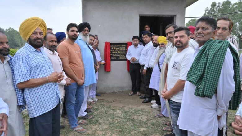 ਪੰਜਾਬ ਸਰਕਾਰ ਲੋਕਾਂ ਨੂੰ ਬੁਨਿਆਦੀ ਸਹੂਲਤਾਂ ਮੁਹੱਈਆ ਕਰਵਾਉਣ ਲਈ ਵਚਨਬੱਧ-ਮੰਤਰੀ ਰਵਜੋਤ ਸਿੰਘ