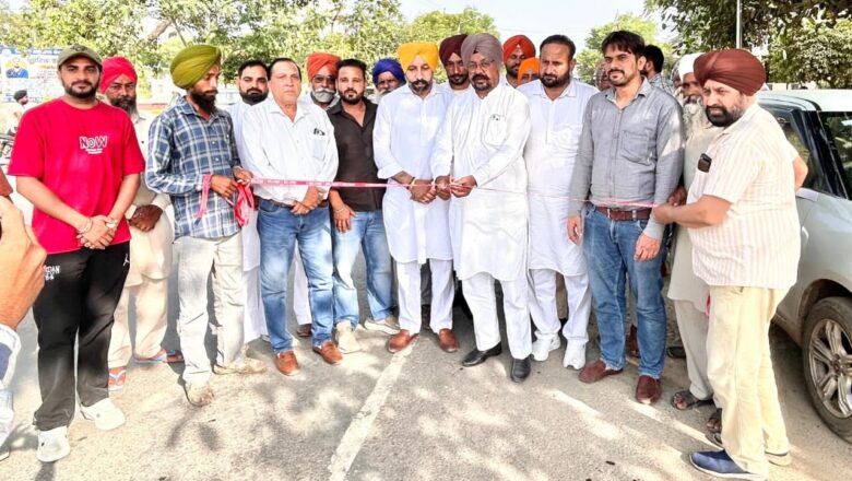 ਧੂਰੀ ਹਲਕੇ ਦੇ ਹਰੇਕ ਪਿੰਡ ਵਿੱਚ ਤੇਜ਼ੀ ਨਾਲ ਚੱਲ ਰਹੇ ਹਨ ਵਿਕਾਸ ਕਾਰਜ: ਦਲਵੀਰ ਸਿੰਘ ਢਿੱਲੋਂ