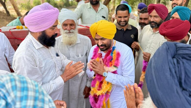ਪਿੰਡ ਕੁੱਬੇ ਨਵਾਂ ਮੋਘਾ ਲਾਇਆ, ਢਾਈ ਸੌ ਏਕੜ ਰਕਬੇ ਨੂੰ ਮਿਲੇਗਾ ਨਹਿਰੀ ਪਾਣੀ: ਵਿਧਾਇਕ ਉੱਗੋਕੇ