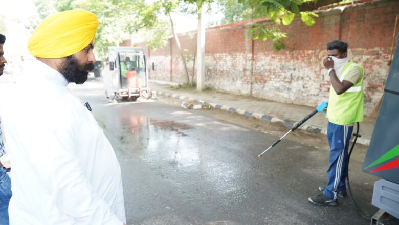 ਮਾਨ ਸਰਕਾਰ ਵੱਲੋਂ ਪਟਿਆਲਾ ਵਿੱਚ ਹਾਈਬ੍ਰਿਡ ਸਫ਼ਾਈ ਮਾਡਲ ਦਾ ਆਗ਼ਾਜ਼; ਪਟਿਆਲਾ ਨੂੰ ਪੰਜਾਬ ਦਾ ਸਭ ਤੋਂ ਸਾਫ਼-ਸੁਥਰਾ ਸ਼ਹਿਰ ਬਣਾਉਣ ਲਈ ਮਿੱਥਿਆ 30 ਦਿਨਾਂ ਦਾ ਟੀਚਾ