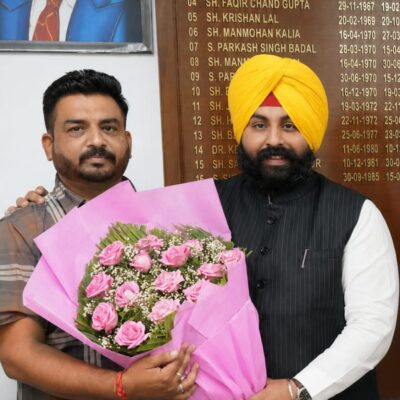 ਦੀਪਕ ਸੋਨੀ ਨੂੰ ਖੱਤਰੀ ਅਰੋੜਾ ਵੈਲਫੇਅਰ ਬੋਰਡ ਦਾ ਜਿਲ੍ਹਾ ਚੇਅਰਮੈਨ 