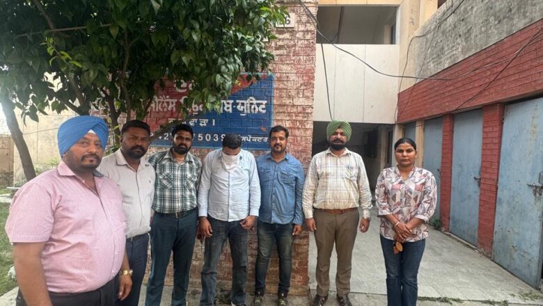 ਵਿਜੀਲੈਂਸ ਬਿਊਰੋ ਵੱਲੋਂ 1,00,000 ਰੁਪਏ ਰਿਸ਼ਵਤ ਲੈਂਦਾ ਸਬ ਇੰਸਪੈਕਟਰ ਰੰਗੇ ਹੱਥੀਂ ਕਾਬੂ