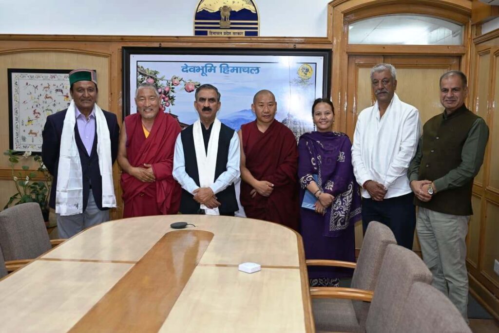 Delegation of Tonglen Trust Dharamshala (2)