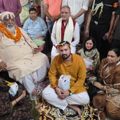 गुरु पूर्णिमा की पूर्व संध्या पर राज्यपाल ने बावा लाल जी ध्यानपुर धाम में शीश नवाया