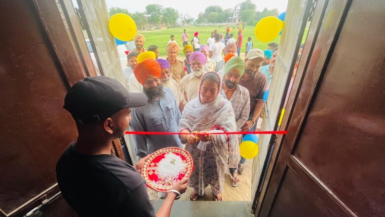 ਪਿੰਡਾਂ ਦੇ ਨੌਜਵਾਨਾਂ ਨੂੰ ਖੇਡਾਂ ਵੱਲ ਪ੍ਰੇਰਿਤ ਕਰਨਾ ਅਤੇ ਨਸ਼ਿਆਂ ਤੋਂ ਦੂਰ ਰੱਖਣਾ ਸਾਡੀ ਮੁੱਖ ਤਰਜੀਹ: ਨਰਿੰਦਰ ਕੌਰ ਭਰਾਜ