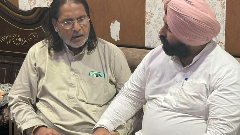 ਦਾਨਿਸ਼ ਸ਼ਾਹ ਦੇ ਦੇਹਾਂਤ ’ਤੇ ਕੈਬਨਿਟ ਮੰਤਰੀ ਹਰਜੋਤ ਸਿੰਘ ਬੈਂਸ ਵੱਲੋਂ ਦੁੱਖ ਦਾ ਪ੍ਰਗਟਾਵਾ