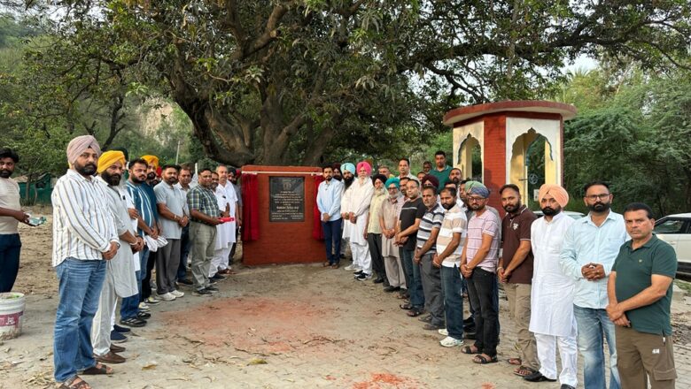 ਵਿਧਾਇਕ ਚੱਢਾ ਨੇ ਰੂਪਨਗਰ ‘ਚ 1.85 ਕਰੋੜ ਰੁਪਏ ਦੀ ਲਾਗਤ ਨਾਲ ਹਾਈ ਲੈਵਲ ਪੁਲ ਦੇ ਨਿਰਮਾਣ ਦਾ ਨੀਂਹ ਪੱਥਰ ਰੱਖਿਆ