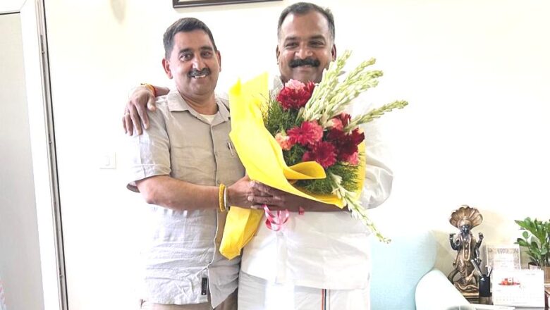 केवल सिंह पठानिया ने तमिलनाडु कांग्रेस कमेटी के अध्यक्ष से भेंट की