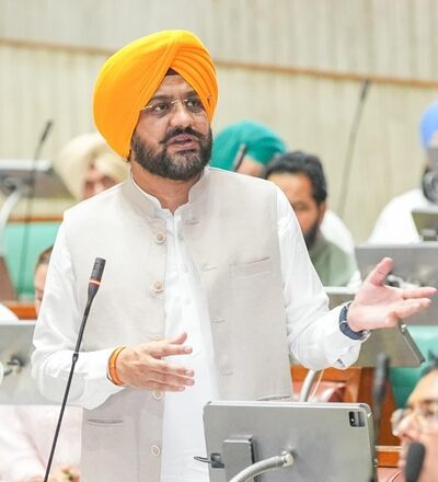 ਆਰ.ਡੀ.ਐੱਸ.ਐੱਸ. ਤਹਿਤ ਬਿਜਲੀ ਵੰਡ ਪ੍ਰਣਾਲੀ ਦੇ ਆਧੁਨਿਕੀਕਰਨ ਲਈ 5,000 ਕਰੋੜ ਖਰਚ ਕੀਤੇ ਜਾ ਰਹੇ ਹਨ: ਤਰੁਨਪ੍ਰੀਤ ਸਿੰਘ ਸੌਂਦ