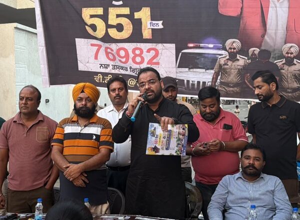 ਨਸ਼ਿਆਂ ਦੇ ਖਾਤਮੇ ਲਈ ਸਰਕਾਰ ਦੇ ਯਤਨਾਂ ਵਿੱਚ ਲੋਕ ਸਰਗਰਮ ਭੂਮਿਕਾ ਨਿਭਾਉਣ: ਵਿਧਾਇਕ ਅਜੇ ਗੁਪਤਾ