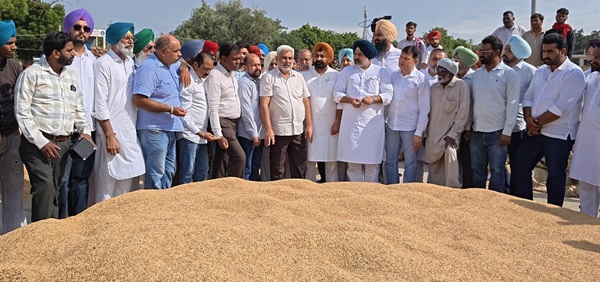 ਕੈਬਨਿਟ ਮੰਤਰੀ ਲਾਲ ਚੰਦ ਕਟਾਰੂਚੱਕ ਨੇ ਫ਼ਰੀਦਕੋਟ ਵਿਖੇ ਝੋਨੇ ਦੇ ਖ਼ਰੀਦ ਪ੍ਰਬੰਧਾਂ ਦਾ ਜਾਇਜ਼ਾ ਲਿਆ